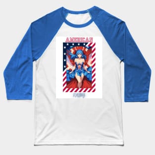 Southern American Fairy Baseball T-Shirt